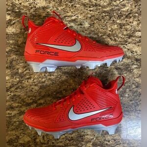 Men 11.5 Nike Force Savage Pro 3 Football‎ Cleats PE Ohio State Player Exclusive